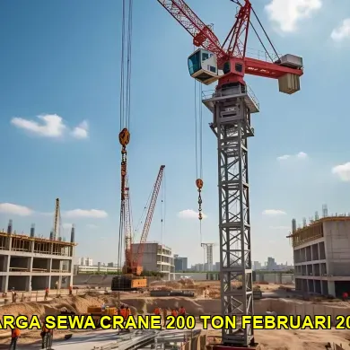 harga sewa crane 200 ton februari 2025